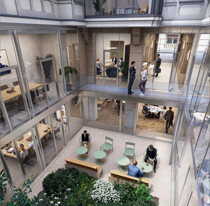 Bureau Paris 1523m² Location bureau Paris OLBUR2200019 3